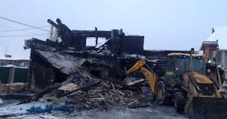 Демонтаж сгоревших зданий в Якутске | Сварной-Ктс - снос после пожара от 1057 рублей
